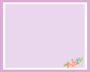 pink flower background 