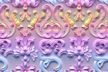 Seamless floral wallpaper