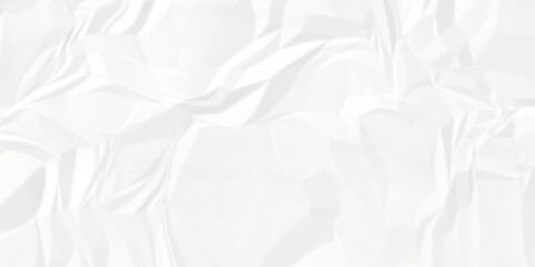 Old ripped white wrinkly backdrop paper background. panorama grunge wrinkly paper texture background, crumpled pattern texture. paper crumpled texture. white fabric crushed textured crumpled.