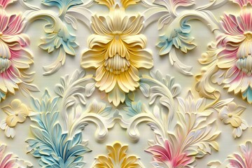 Seamless floral wallpaper