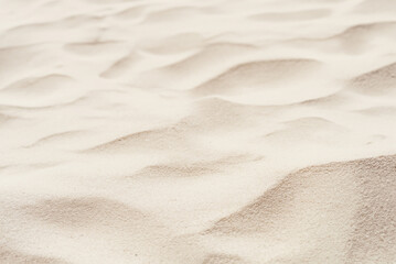 Sandy Beach Texture, Abstract Background with Copy Space