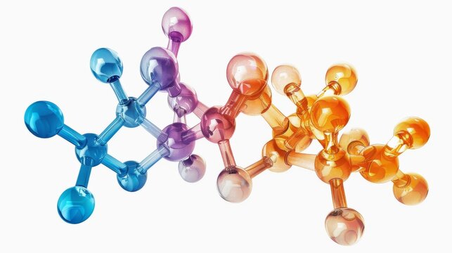 Colorful Molecule Structure Set - Stock Videos & Royalty-Free Footage
