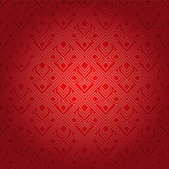 abstract red pattern grid ethnic ornament monochrome background