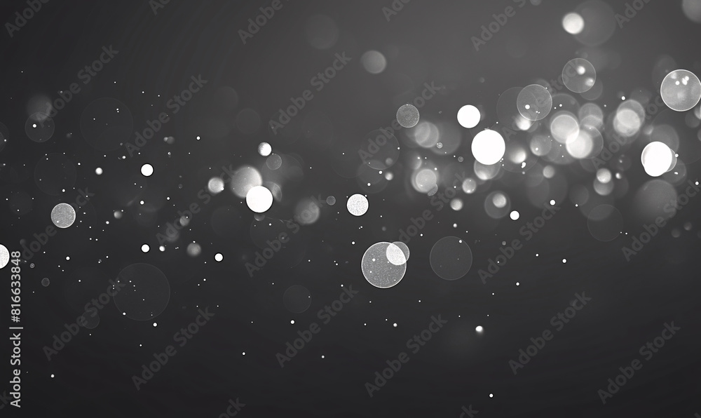 Wall mural abstract bokeh background-generative ai