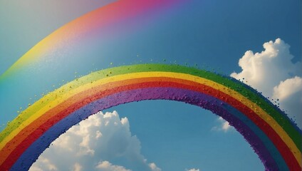 Obraz premium Colorful abstract rainbow background pattern. 