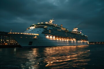 luxury cruise in egypt. generative ai