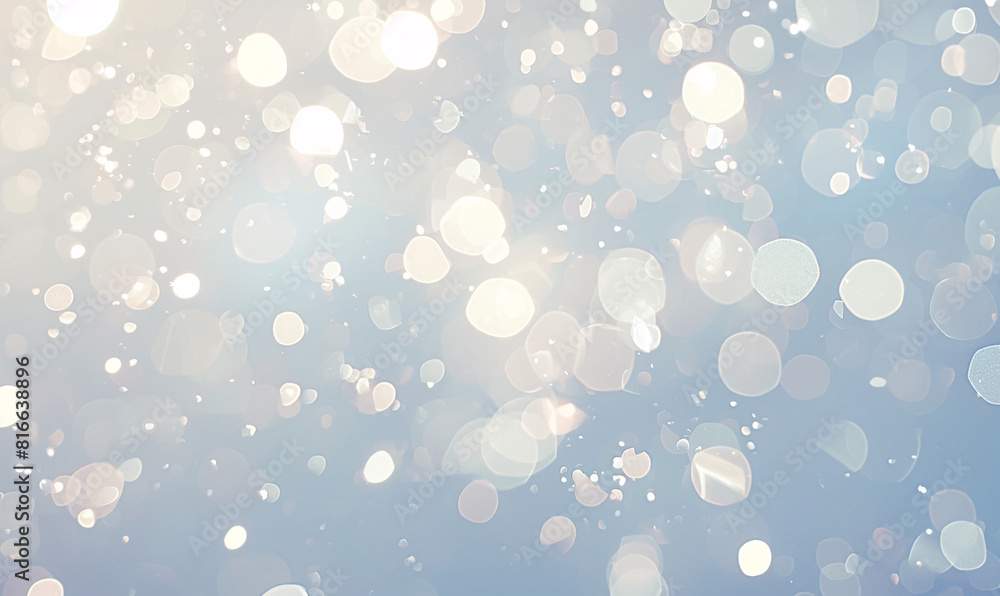 Wall mural abstract bokeh background-generative ai