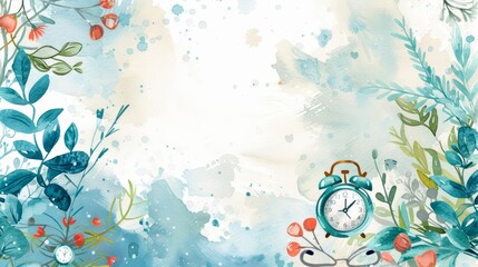 Illustration cards blank template for text of Cyber Monday