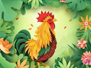 Illustration cards blank template for text of Cyber Monday