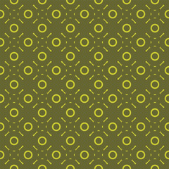 Abstract Halftone seamless pattern. Vector illustration