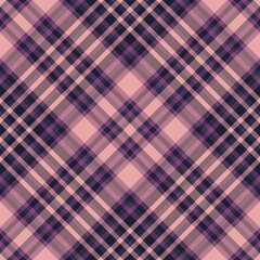 Background plaid fabric of textile pattern check with a tartan seamless vector texture.