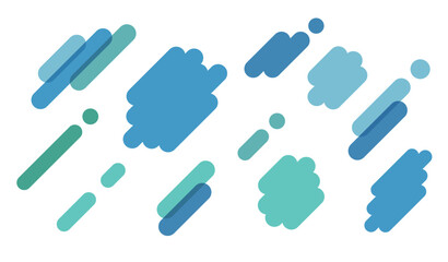 右上がりのビジネスイメージ素材　背景　飾り　装飾　あしらい　WEB　フラット　斜め　上昇　抽象的　丸