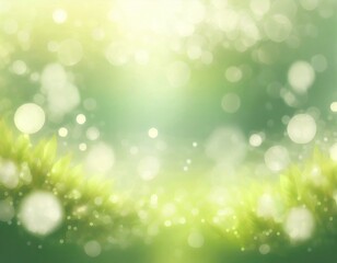 Fototapeta premium 爽やかな新緑イメージ素材 Generative AI