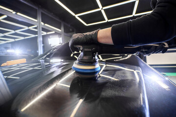 Car detailing and polishing studio