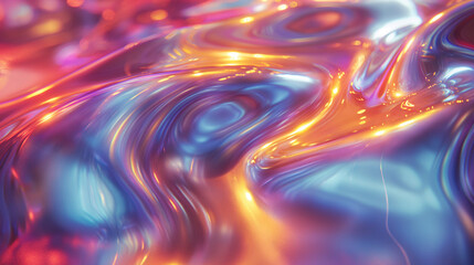 虹色の液体金属