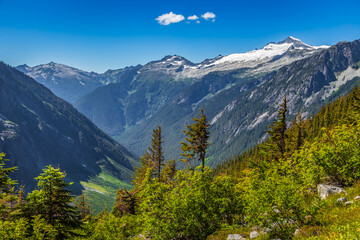 Cascade Pass Trail Views, North Cascades National Park, Washington State