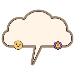 Cute Speech Bubble