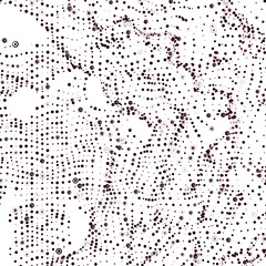  futuristic sci-fi dark matter molecules background, pink black and glass moving spheres bubbles