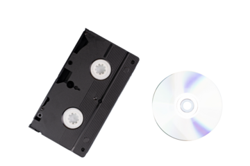VHS videotape and CD