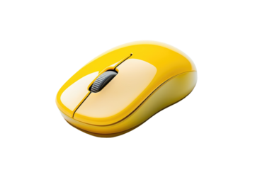 The Golden Clicker on White or PNG Transparent Background.
