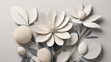 floral abstract background