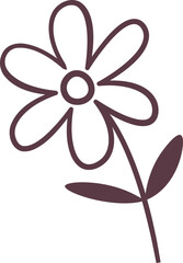 Flower Outline Icon