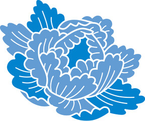 Ornate Blue Lotus
