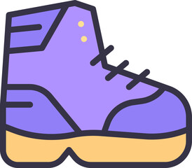 Hiking boot icon