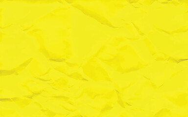 yellow crumpled paper paper texture, creases parchment abstract pattern background
