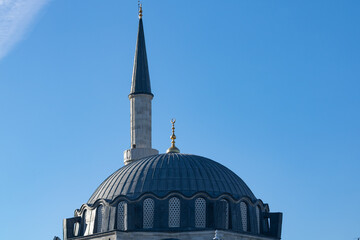 Rustem Pasa Mosque view. Ramadan or islamic concept photo