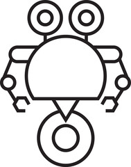 Robot Character Icon
