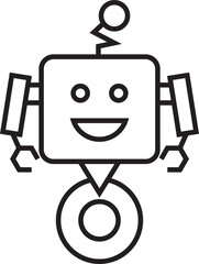 Robot Character Icon