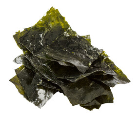 nori seaweed isolated on transparent background