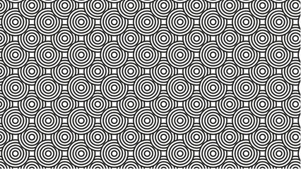 Geometric pattern with Concentric Circles