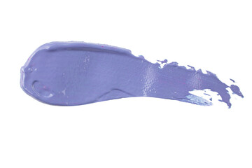 Smear of lip gloss or cosmetic products crushed on a white background. Texture of lipstick isolated...