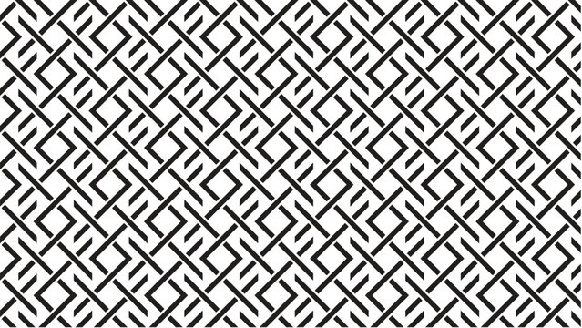 Seamless abstrack black and white monochrome