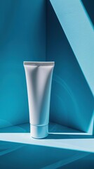 a studio shot of a skin care tube product