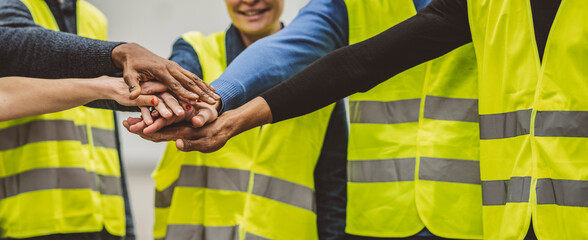 Teamwork and Unity Among Engineers in Factory