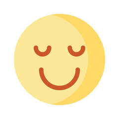 Perfectly designed icon of angel emoji, ready to use vector