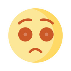 Have a look at beautifully design afraid emoji vector