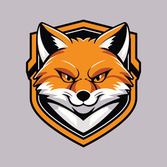 CUte Fox Gaming Logo Design, Mobile Logo Game Logo