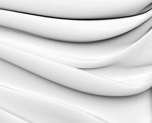 Beautiful White Silk. Drapery Textile Background. Abstract soft elegant satin