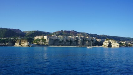 view from the sea, Tropea, Italy