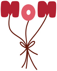 Mom Letter Balloons
