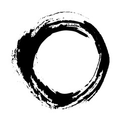 Painterly Splashes and Brushstrokes design. Hand paint brush. 