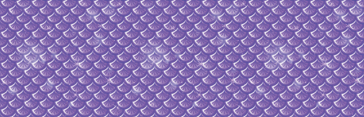Seamless purple fish scale vector illustration