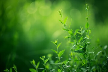 Fototapeta premium green with a green background