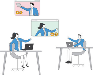 Conference call Business team, Analyzing, Business, Business Finance and Industry, Business Meeting, Businessman