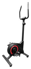 Black stationary bike