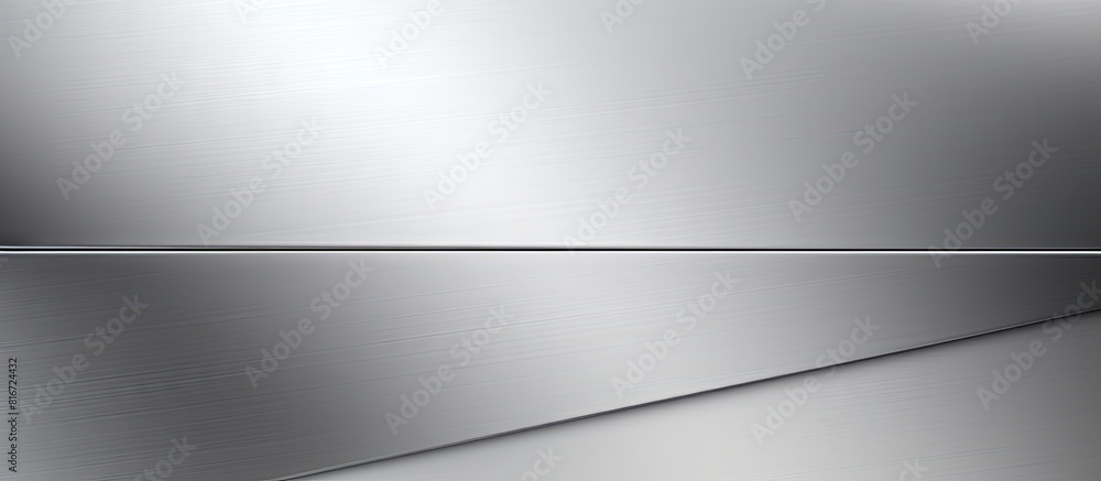 Poster copy space image of a background with a stainless steel texture